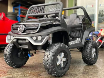 Mercedes Benz Battery Operated Jeep for Kids, Ride on Toy Kids Car with RGB Light & Music