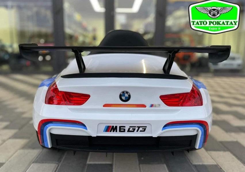 Two Seat BMW M6Gt3 Kids 12V Ride On Car with Remote