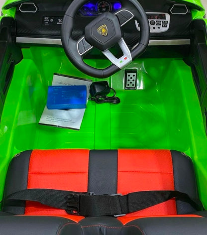 12 Volt 2 Seat Ride In Lamborghini Urus Squadra Corse SUV