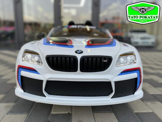 Two Seat BMW M6Gt3 Kids 12V Ride On Car with Remote