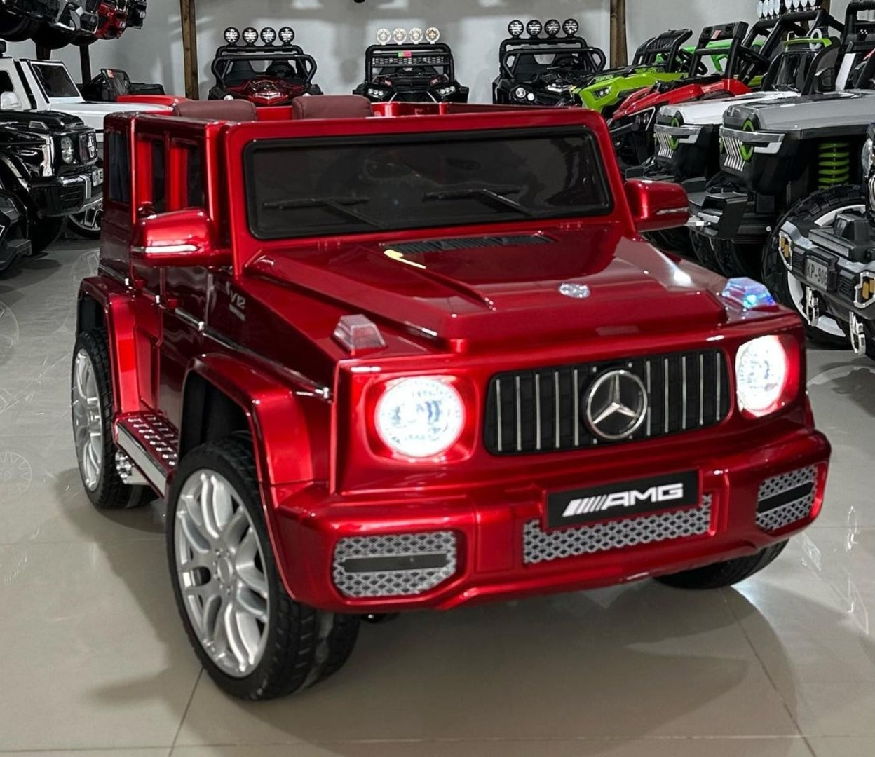 Mercedes Benz GLB Battery Operated Ride on Jeep